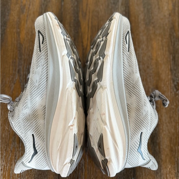 Hoka One One Clifton‎ 9 Men’s Running Athletic Sneakers Harbor Mist/Gray Size 10 - Picture 7 of 11